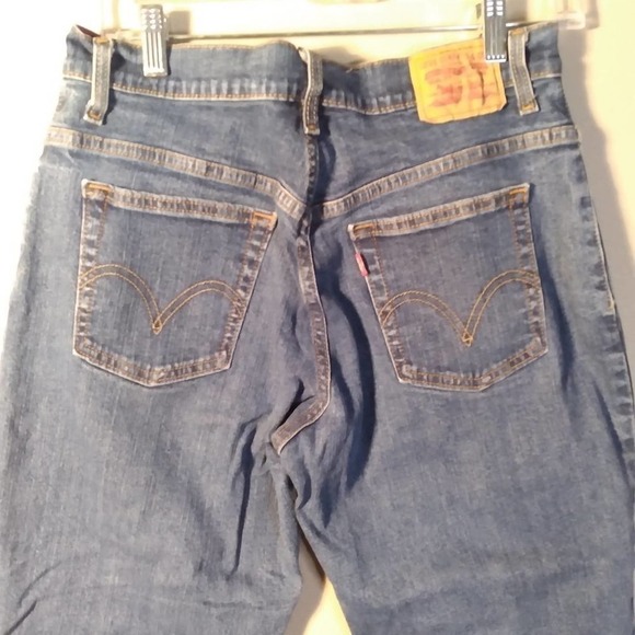 Levi's 550 Relaxed Bootcut Medium Wash Jeans Size 12 - Picture 10 of 10